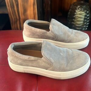 Steve Madden Suede Slip On Shoes